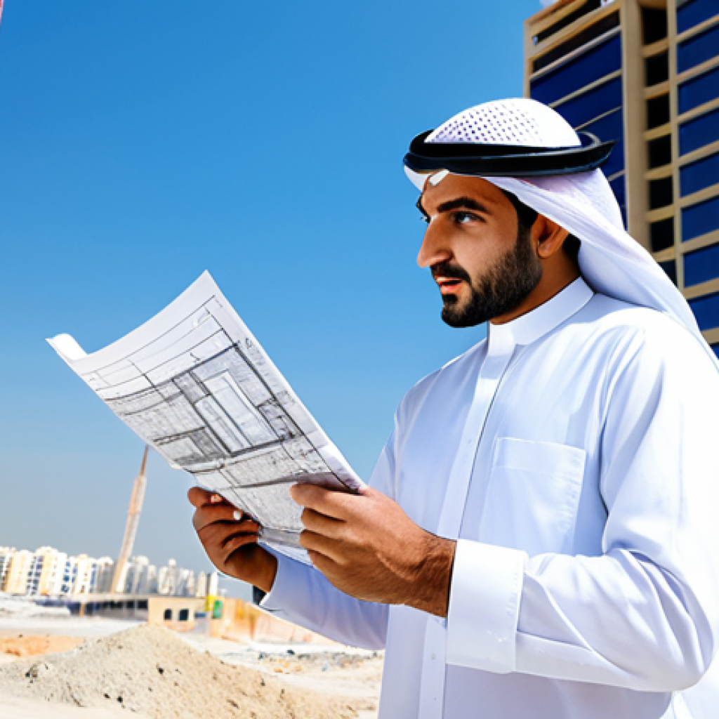 효과적인 자율적 학습 전략 - Modern Architect** "A professional Arab architect, fully clothed in modest, modern attire, reviewin...