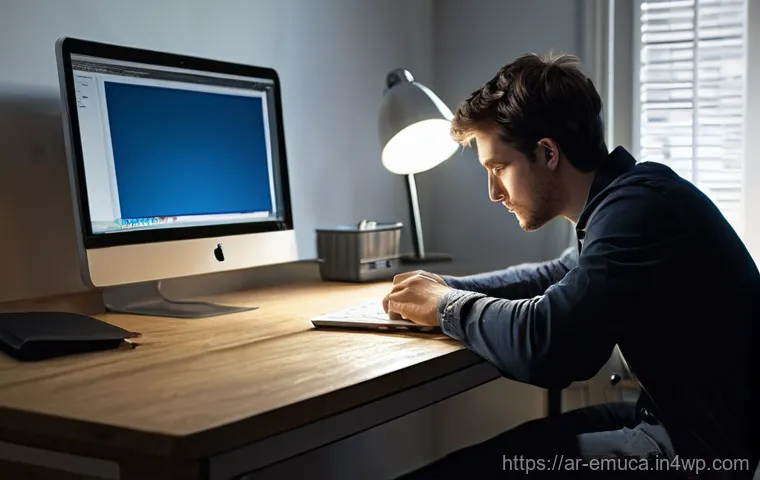 자율적 학습을 위한 기술적 지원 - **Prompt 1: The Solitude of a Learning Hurdle** "A young adult, appearing to be in their late tw...